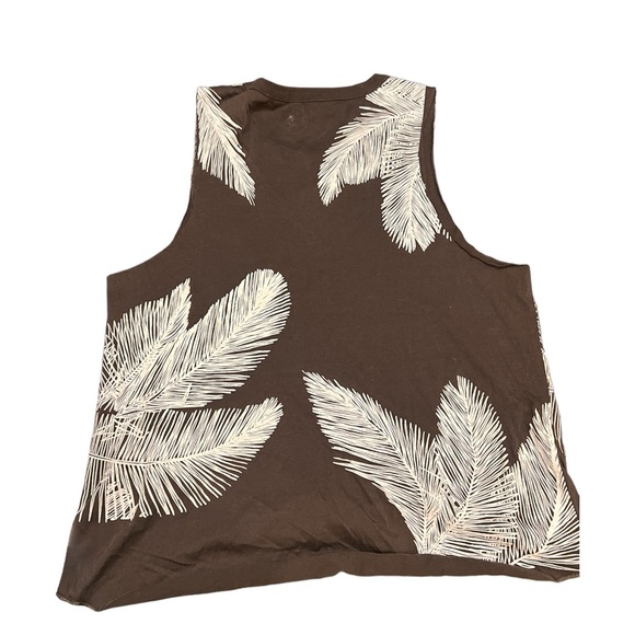 CHASOR | black and white feather tank - Picture 3 of 4